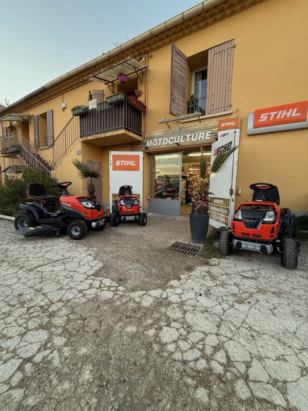 Vente d’autoportées STIHL et STAUB à Venelles – Entre Pertuis et Aix en Provence